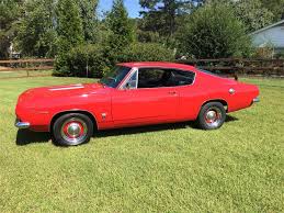 Image result for Bright Red 1967 Barracuda