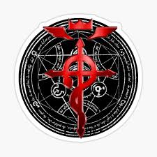 Why get a fullmetal alchemist tattoo? Fullmetal Alchemist Symbol Stickers Redbubble