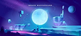 Our space backgrounds are beautiful motion graphics of planets, galaxies, and stars, so you can easily have the majesty of space added into your videos. Free Vector Space Background With Landscape Of Planet