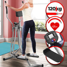 Das training auf einem crosstrainer ist schonend für knie und hüfte. Physionics Crosstrainer Mit Lcd Display Kaufland De