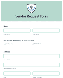 Please follow the steps given below to submit a new vendor/contractor registration request: Vendor Request Form Template Jotform
