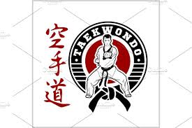 Logo maker tool, customized logo design Taekwondo Emblem Taekwondo Logo Taekwondo Corporate Brochure Design Emblems