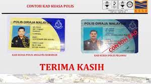 Katakan seseorang anggota atau pegawai poiis meminta anda menunjukkan mykad untuk pemeriksaan. Your Father Lah On Twitter Maybe Macam Ni