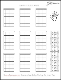 33 Expert Blank Chord Chart Pdf