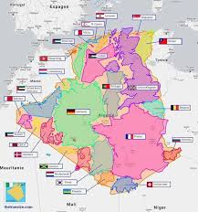 Algeria The Biggest Country Of Africa Has The Equivalent Area Of 25 Countries Altogether Algeria Cartography Map Africa