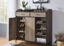 Hang tension rod shoe racks are ingenious keeping space to avoid harming the walls. Best Entryway Shoe Storage Ideas That Are Chic And Functional