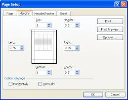Again, this will print out not only the selected worksheets, but also the selection from within each worksheet. Centering Your Worksheet Microsoft Excel