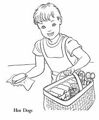 They help us to know which pages are the most and least popular and see how visitors move around the site. Hot Dog Coloring Pages Coloring Home