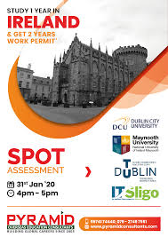 Ireland Spot Assessment In 2020 Overseas Education Educational Consultant Education