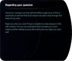 Regarding your request, i shall answer you tomorrow. Regarding Your Question Mass Effect Andromeda Wiki