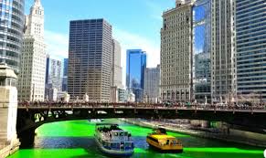 El día de san patricio —o simplemente san patricio— (en irlandés: Asi Comenzo La Tradicion De Tenir El Rio Chicago De Verde Chido Chicago