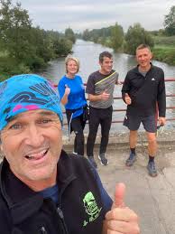 Petit footing tranquille sur les berges… avec presque un soupçon de  soleil☀️ 😁