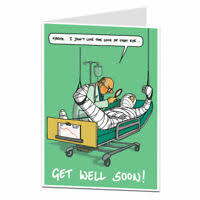 We feel so happy for you. Funny Get Well Soon Greetings Card For New Knee Replacement Operation Surgery Ebay