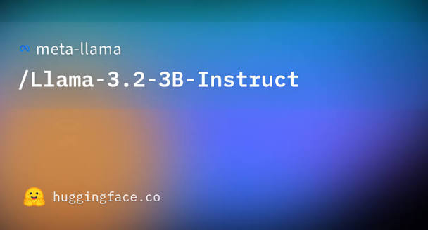 meta-llama/Llama-3.2-3B-Instruct · Hugging Face