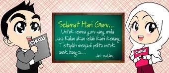 Jasamu dikenang selagi hayat dikandung badan. Ucapan Selamat Hari Guru Islami