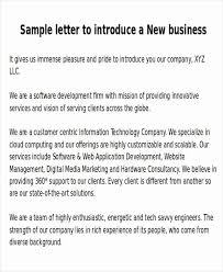 Business Introduction Letter Template New Sample New Business Letters 6 Examples In Word Pd In 2020 Business Letter Template Introduction Letter Business Letter Format