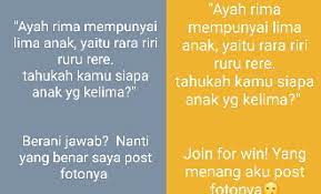 Apr 25, 2020 · 1. Nih Tiga Jawaban Tes Iq Ayah Rima Dan Alasannya Cianjur Today