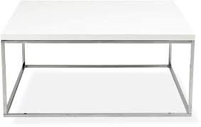 Apt2b Kings Road Sq Coffee Table White Chrome Coffee Table Coffee Table White White Coffee Table Modern