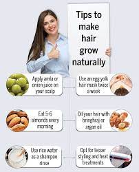 Talk to your dermatologist before taking any supplement as. All Natural Tips For Hair Growth Femina In