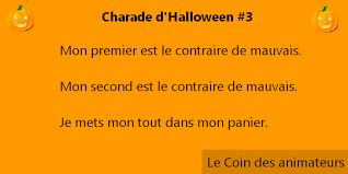 Une histoire de vampire pour halloween. Charade Hallowen Trouvez Vos Charades D Halloween