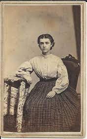 1860s Cdv Of A Young Lady With Short Hair And Different Color Fabrics 9 99 Via Etsy Civil War Fashion Civil War Hairstyles Victorian Women