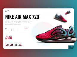 product card nike air max by amit nanda on dribbble