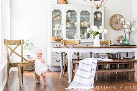 Inspired by the stunning homes of provence, french country design often incorporates elegant curves, distressed woodwork, nailhead trim, and upholstery. Simple French Country Dining Room Maison De Pax