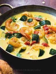 Zucchini And Shrimp Coconut Curry Recipe Curry Recipes Seafood Recipes Paleo Recipes