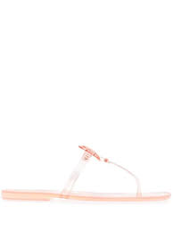 This one i believe was defective. Tory Burch Women S Mini Miller Jelly Thong Sandals In Pink Modesens