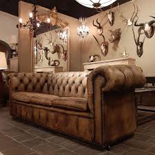 Beautifully crafted vintage chesterfield sofa available at extremely low prices. Genuine Vintage Chesterfield Leather Sofa Piet Jonker