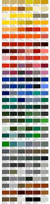 Ral Colour Chart Trade Car Paints