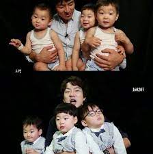 Celebrity dads take care of their children on their own without any help! Songtriplets Ep 34 To Ep 116 Total 82 Episodes 140706 160207 1 Year 7 Months 1 Day Keluarga Lucu Lucu Keluarga