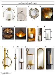 Eggshell Home Best Modern Candle Wall Sconces Round Up See Them All On The Blog Candle Wall Sconces Modern Candle Sconces Wall Sconces Bedroom