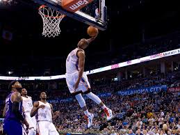 Search, discover and share your favorite russell westbrook dunk gifs. Russ Westbrook Dunk Russell Westbrook Dunk Tapete 800x600 Wallpapertip