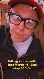 I’ll be talking to Rick about who knows what at 9am Tues 3/11 , #goodnews  #wkze #talktalktalk