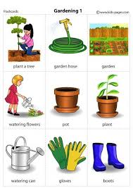 Gardening 1 Flashcard Learning English For Kids Flashcards Learn English