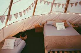 Glamping largely takes place at specially designated sites, where tents, electricity and running water are all provided. Diy Glamping Ideas To Try In The Garden Craft Invaders