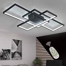 The adjustable angles of the arms not only make sure that you have light where you need it, but create a fun and engaging design perfect for the modern dining room. Led Ceiling Light Dimmable Living Room Kitchen Island Table Light Fixture With Remote Control Modern Dining Room Flush Buy Online In Antigua And Barbuda At Antigua Desertcart Com Productid 121910184