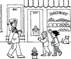 Children love to know how and why things wor. Drawing Police Officer 105489 Jobs Printable Coloring Pages
