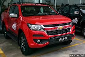 Chevrolet colorado malaysia is a 4x4 pickup truck group. Chevrolet Colorado Facelift Full Specs Shown Fr Rm95k Paultan Org