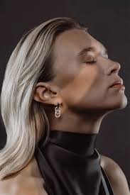 Liu Jo, Gold-Plated Bicolor Dangle Earrings LJ2812