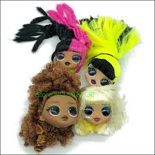 Lol surprise omg remix super surprise & zubehör. L O L Surprise Omg Remix Super Surprise Including 4 Fashion Lols Dolls Head And Accessories No Body Action Figures Aliexpress