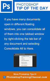 Consolidate All Tabs Photoshop Tips Photoshop Tutorial Photo Editing Photoshop Photography