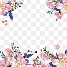 Photo borders are a great way to add a sense of class and elegance to an image. Grafico De Vetor De Flor Cor De Rosa Floral Border Design Watercolor Flower Background Pink Flowers Background
