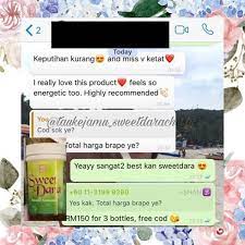 Akan mempercepatkan semua jerawat keluar dan cepat matang. Jamu Sweet Dara Kak Km Original Hq