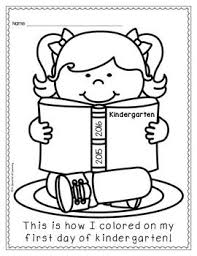 It will open in a new window and you can either print directly or save to computer. First And Last Day Of School Coloring Pages Kindergarten First Day Preschool First Day Kindergarten Coloring Pages