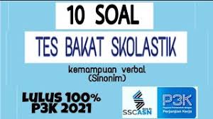 We did not find results for: Latihan Tes Bakat Skolastik Bagian Kemampuan Verbal Sinonim Kepotimes