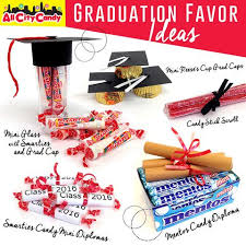 Graduation party favors, graduation favor bags, graduation party decorations, graduation favors for guests, graduation party favor bags. Sweet Graduation Party Favors All City Candy