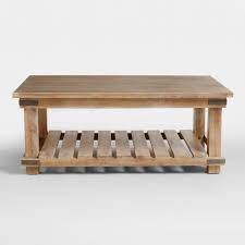 I love the cute little colored frame above the coffee tray. World Market Cameron Coffee Table Rustic Driftwood For Sale In Raleigh Nc Offerup