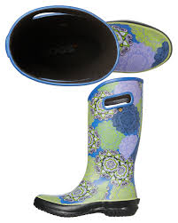 Bogs Footwear Womens Mandala Rainboot Purple Multi